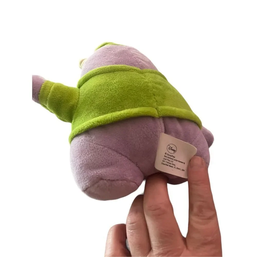 Disney Kids Purple & Green OK Shirt Monster University Squishy Stuffed Plush Toy